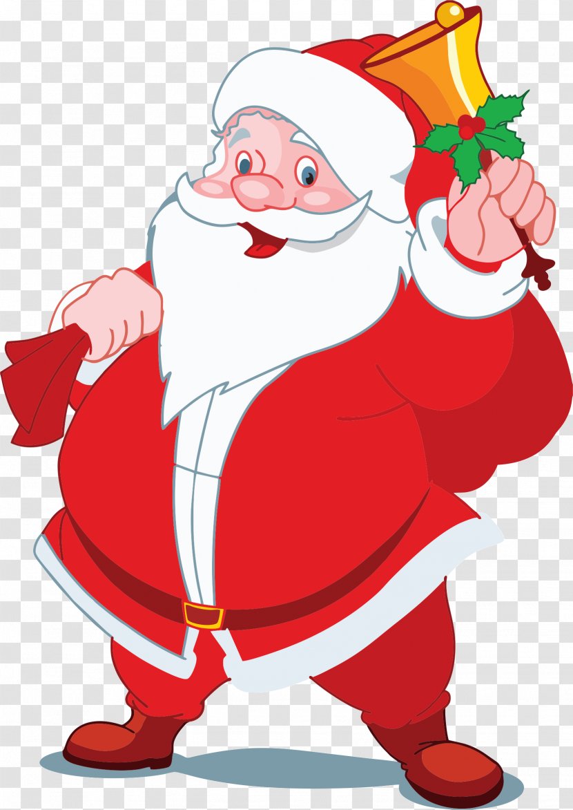 Santa Claus Rudolph Cartoon Drawing Clip Art Transparent PNG