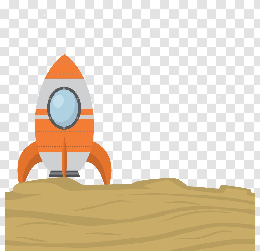 Astronaut Outer Space Cartoon - Moon Landing - Rocket Transparent PNG