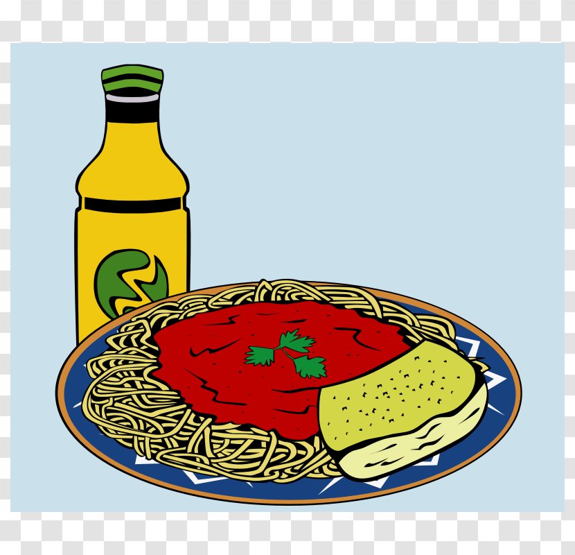 Pasta Spaghetti With Meatballs Italian Cuisine Marinara Sauce Garlic Bread - Fruit - Fast Food Clipart Transparent PNG