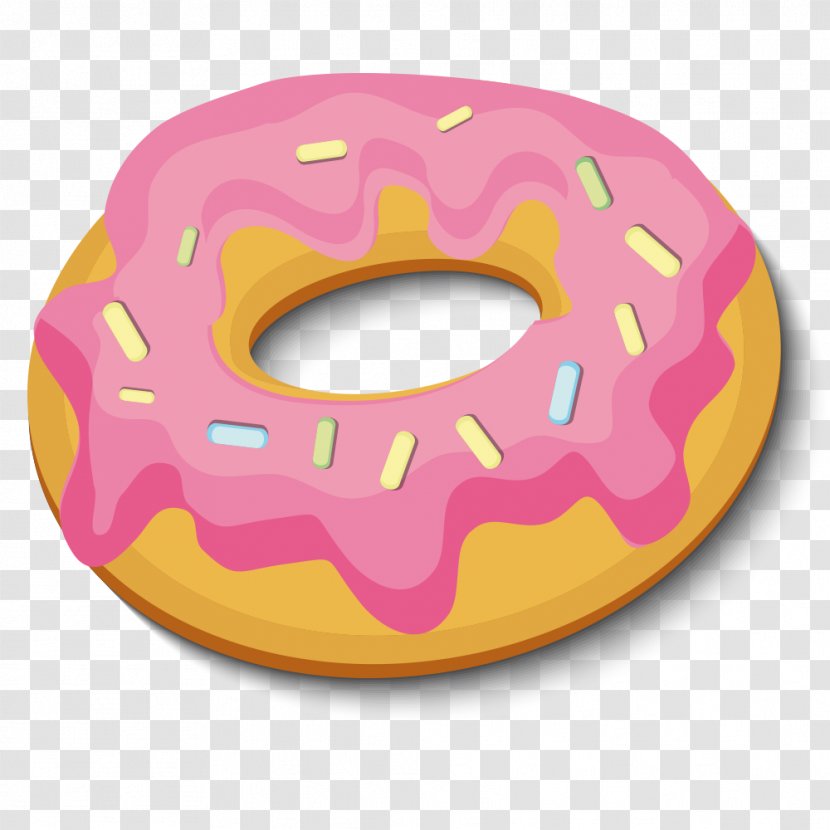 Doughnut Cartoon Download - Mouth - Donut Transparent PNG