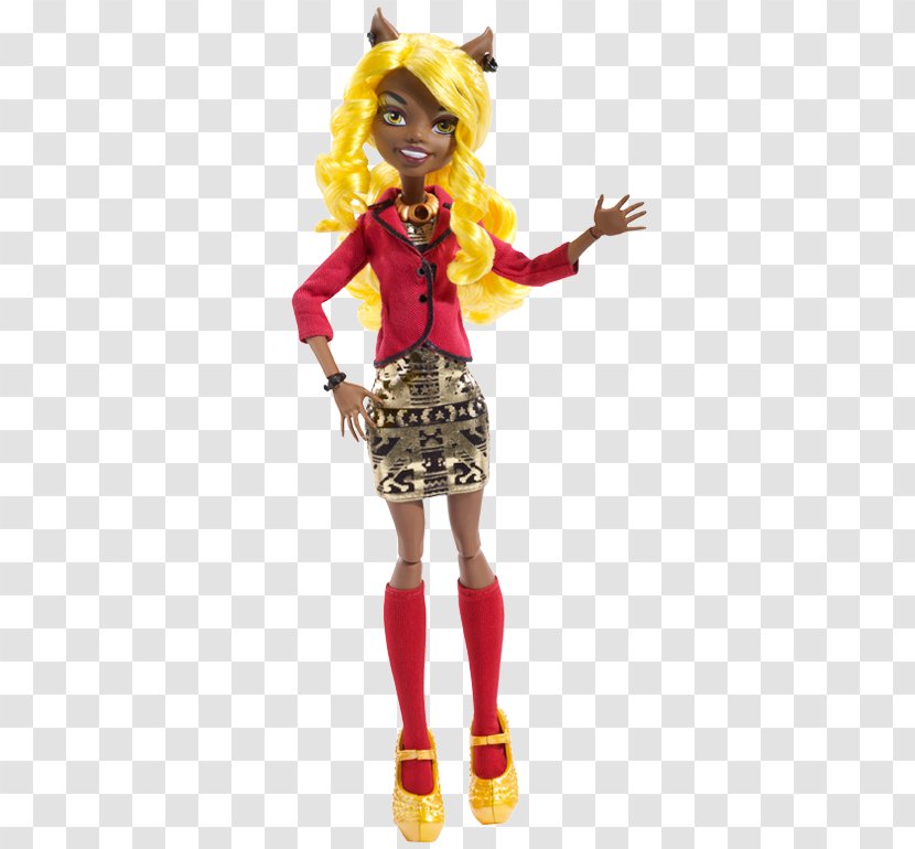 Monster High Clawdeen Wolf Doll Toy Frights, Camera, Action! Elissabat Transparent PNG