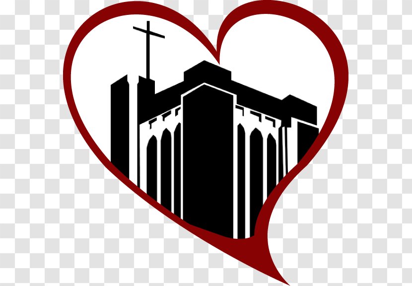 First United Methodist Church Cross And Flame Eclipse Festival Clip Art - Heart - Franklin Preschool Transparent PNG