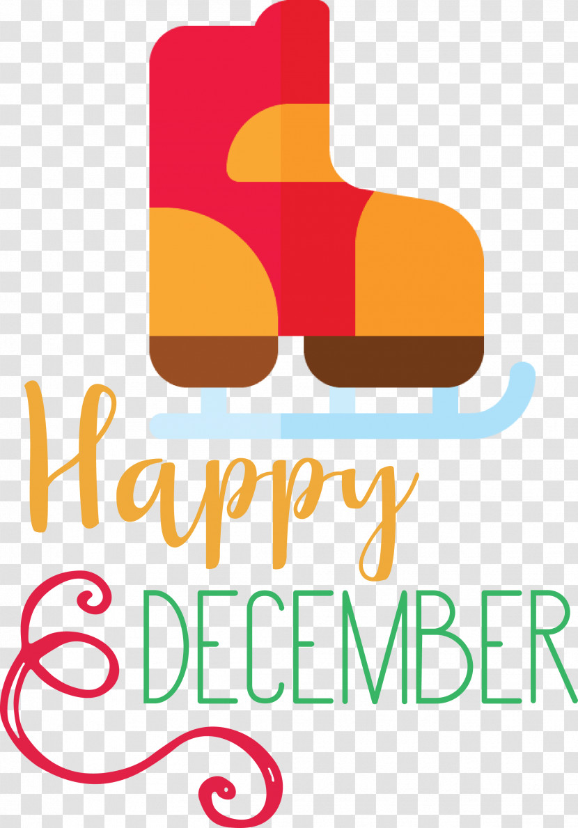 Happy December Winter Transparent PNG