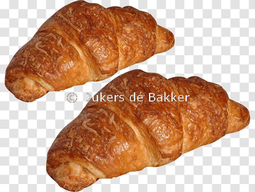 Croissant Danish Pastry Bakery Viennoiserie Pain Au Chocolat - Cougnou Transparent PNG