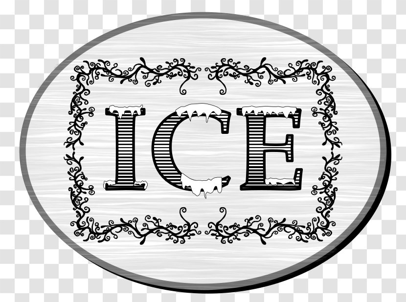 Clip Art Ice Image - Text - Creative Transparent PNG