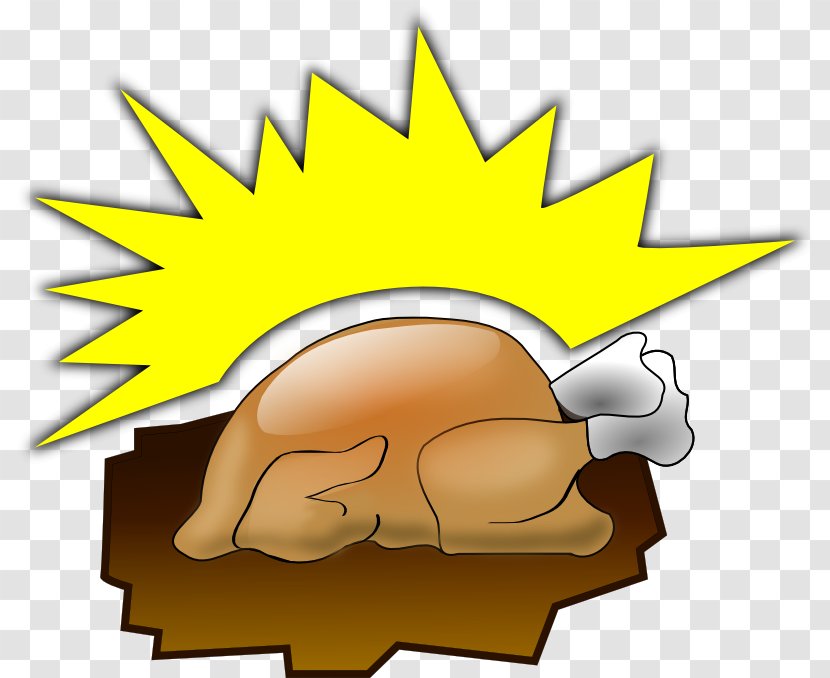 Turkey Meat Roasting Clip Art - Thanksgiving - Food Transparent PNG