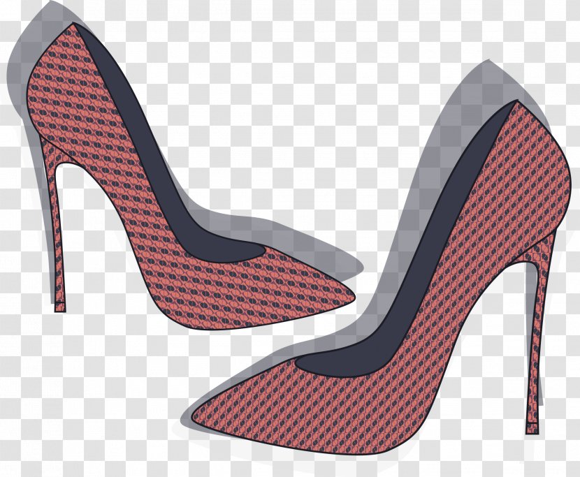 High-heeled Footwear Shoe - Highheeled - Vector Heels Transparent PNG