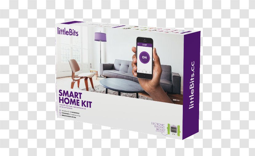 Electronics Amazon.com LittleBits Home Automation Kits Do It Yourself - Homekit - Box Mockup Transparent PNG
