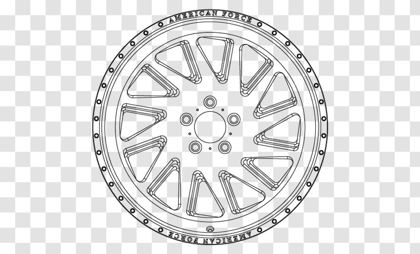 Alloy Wheel Car Bicycle Wheels Spoke Rim Transparent PNG