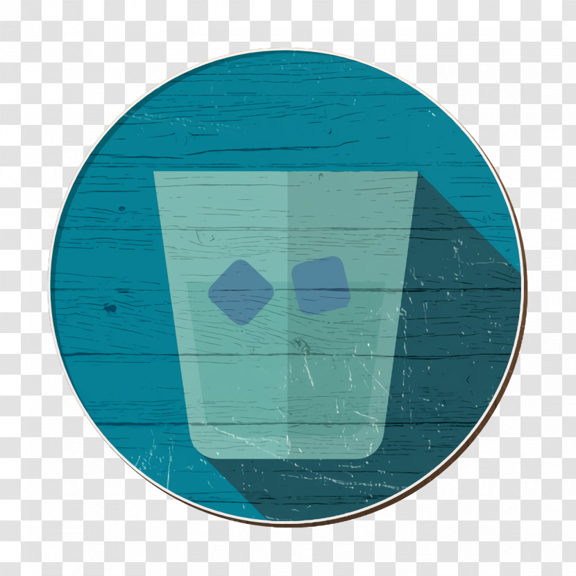 Water Icon Circle Color Food Icon Water Glass Icon Transparent PNG