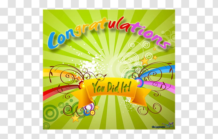 Color Wallpaper - Yellow - Congratulations Transparent PNG