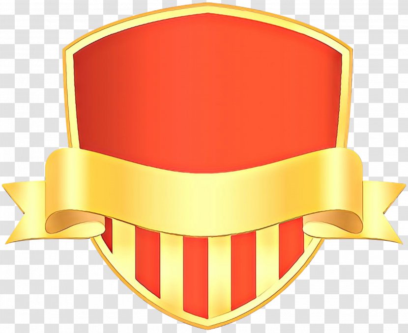 Yellow Clip Art Shield Emblem Logo - Fashion Accessory - Symbol Transparent PNG