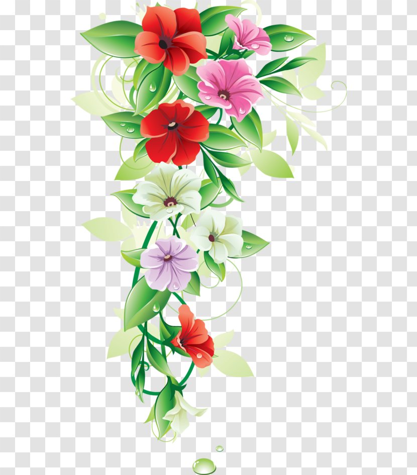 Flower Border - Cut Flowers Transparent PNG
