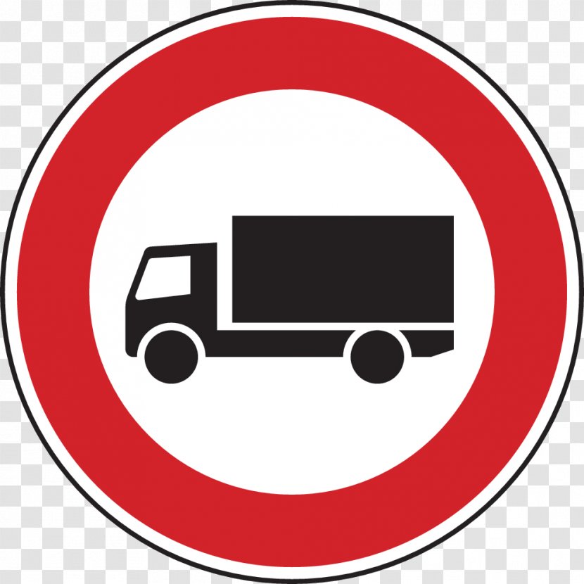Traffic Sign LKW-Durchfahrtsverbot Truck Car Motor Vehicle - Icon Transparent PNG