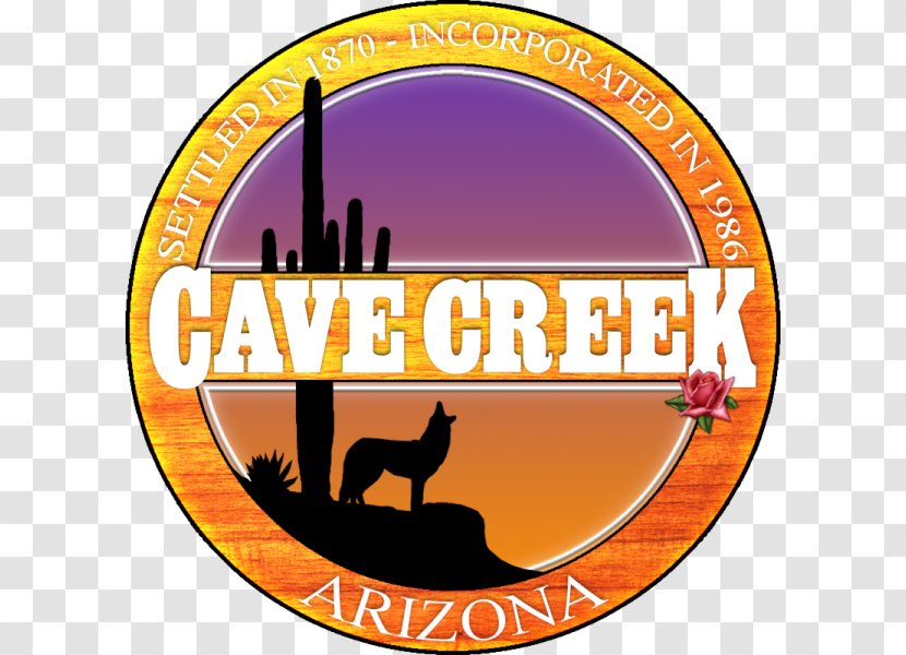 Taste Of Cave Creek Organization Food Logo - Orange Transparent PNG