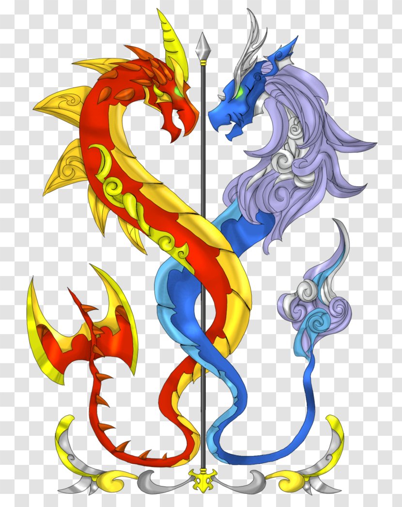Dragon Symbol Clip Art - Dragons Transparent PNG