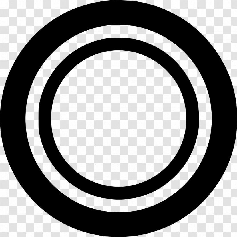 Clip Art Circle Point Black M - Plate Icon Transparent PNG
