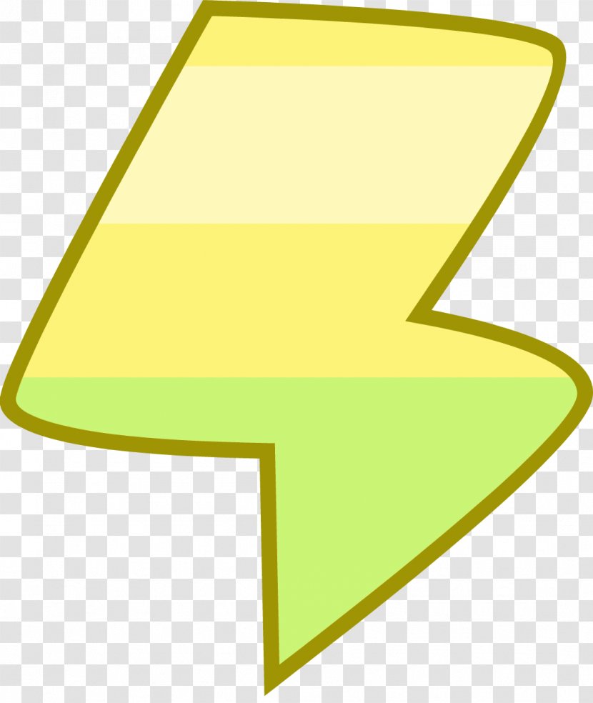 Lightning Battle For Dream Island Symbol - Green - New Transparent PNG