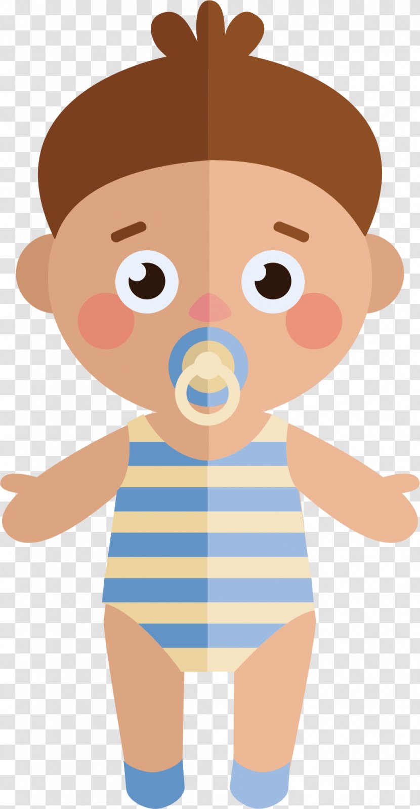 Diaper Pampers Childhood - Heart - Cute Child Vector Transparent PNG