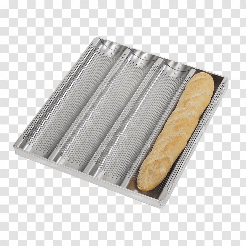 Baguette Sheet Metal Anstellgut Lochplatte Aluminium - Bread - Baguettes Transparent PNG