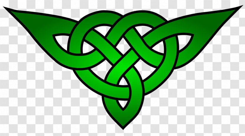 Celtic Knot Celts Cross Clip Art - Leaf Transparent PNG