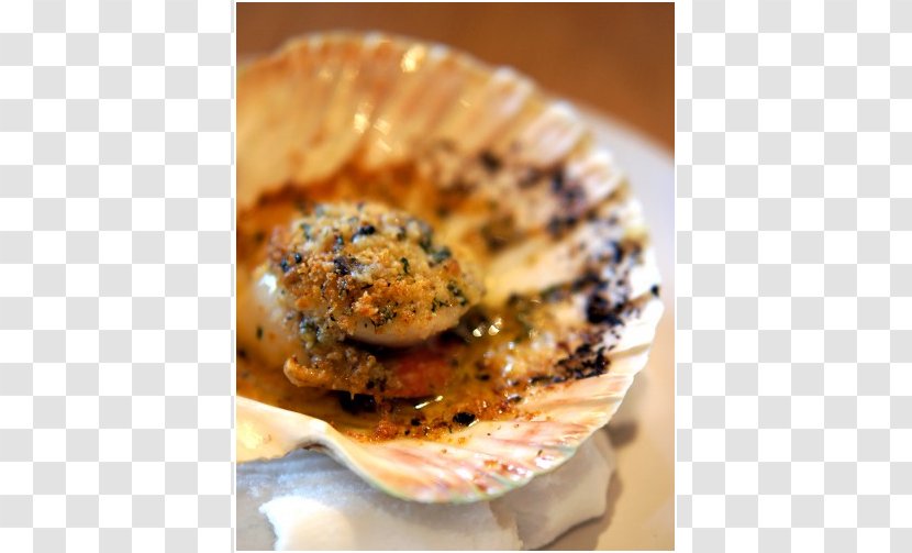 Scallop Recipe Dish Grilling Seafood - Finger Food - Anchovy Transparent PNG