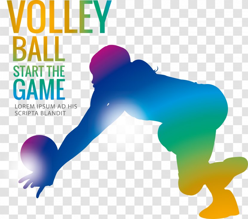 Volleyball - Cartoon - Color Girls Transparent PNG