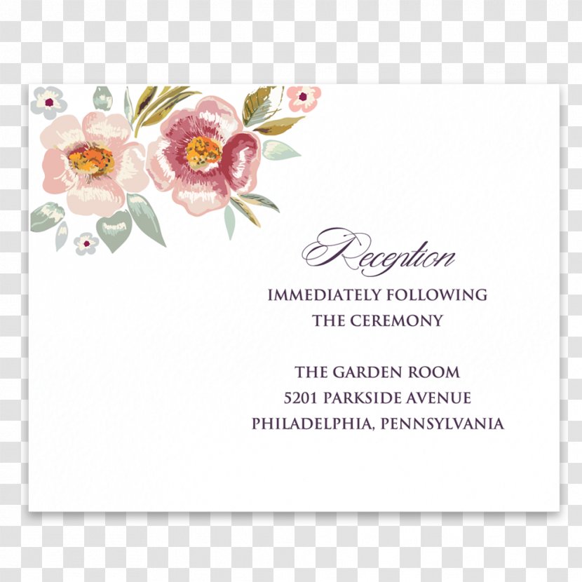 Wedding Invitation Floral Design Greeting & Note Cards Flower - Arranging Transparent PNG