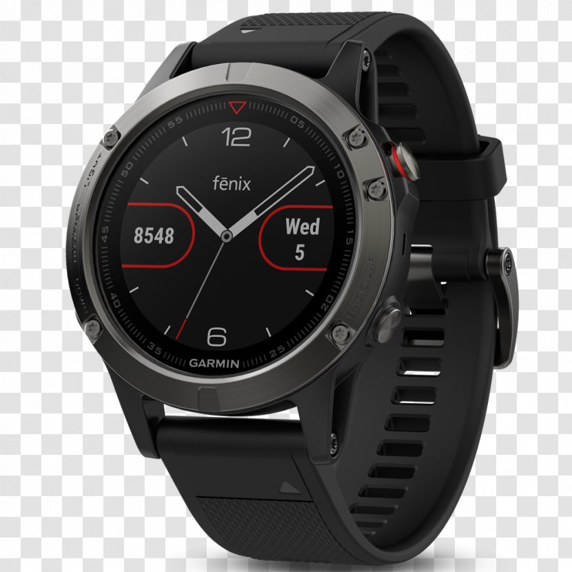Garmin Fēnix 5 Sapphire GPS Watch Ltd. Navigation Systems Fenix Plus - Hardware - Black Regiment Transparent PNG