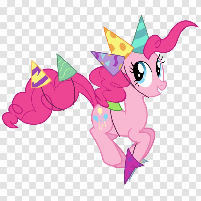 Pinkie Pie Pony Party Hat Rarity - Heart - Appeal Transparent PNG