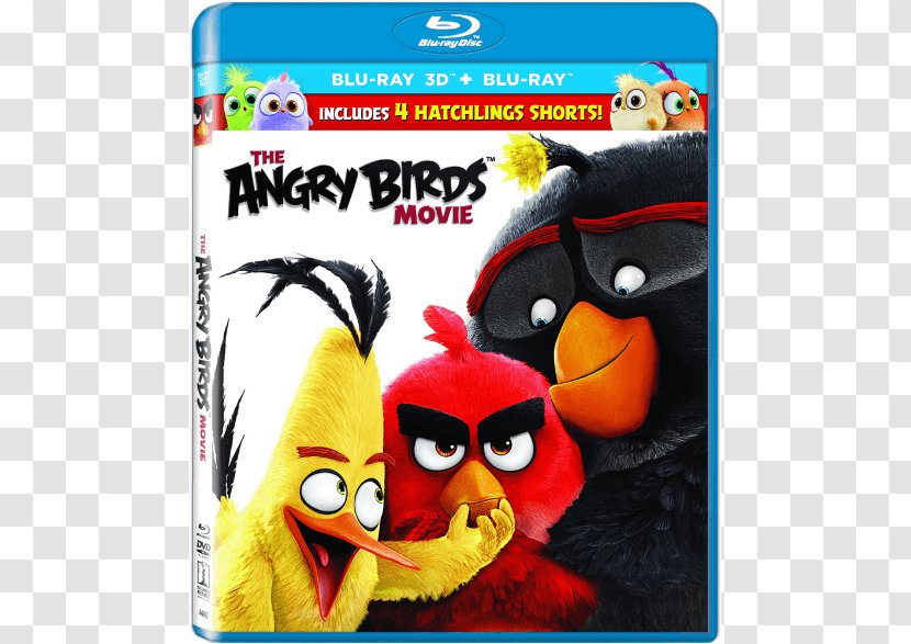 Blu-ray Disc Ultra HD Film 4K Resolution DVD - Angry Birds Movie - Dvd Transparent PNG