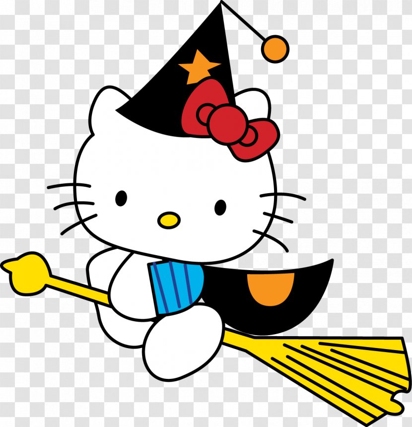 Hello Kitty, Halloween! Coloring Book Drawing - Art Transparent PNG