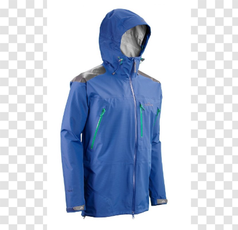 Cobalt Blue Hood Raincoat Jacket Bluza Transparent PNG