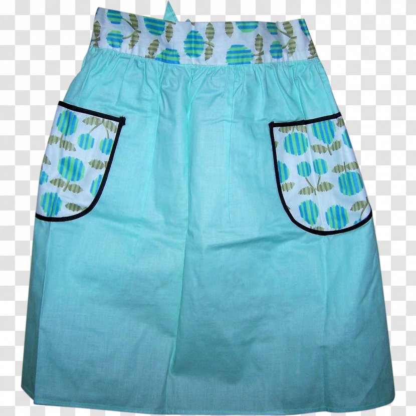 Trunks Turquoise Shorts Clothing Teal - Active - Apron Transparent PNG