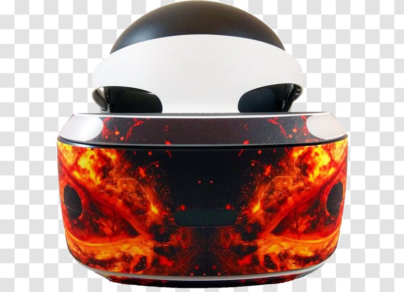PlayStation VR VR4Player.fr - Helmet - Burn Skin Transparent PNG