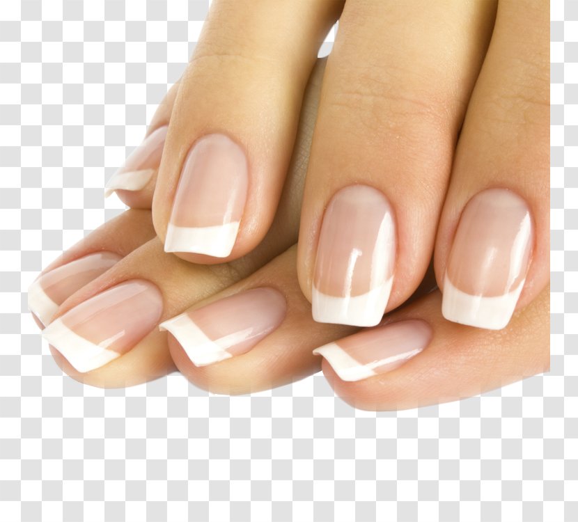 Manicure Franske Negle Artificial Nails Azza Spa - Nail Transparent PNG