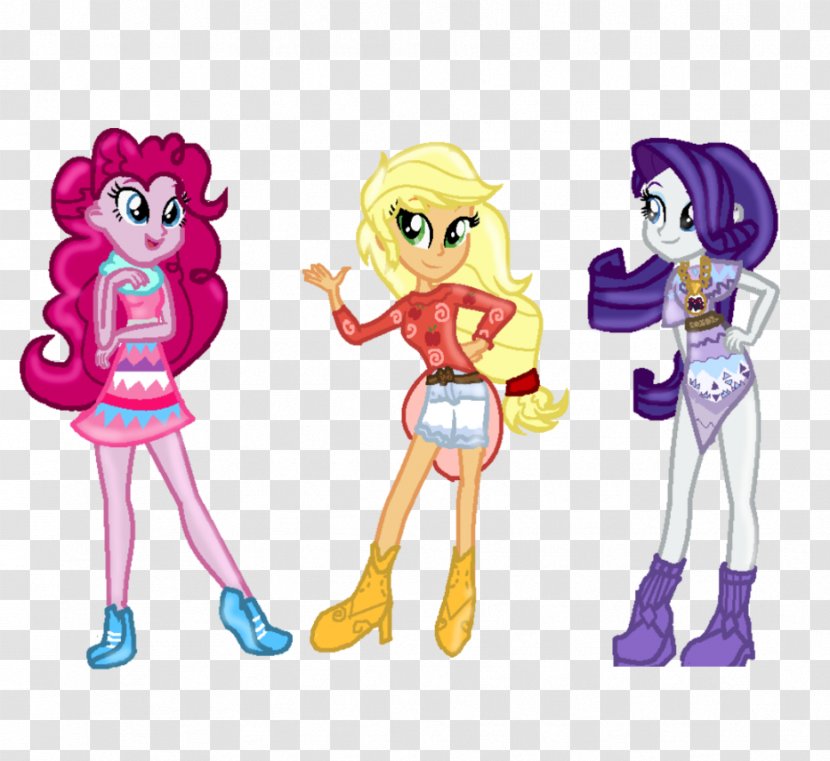 Pinkie Pie Rarity Applejack Pony Gloriosa Daisy - Timber Spruce - Legend Of Ever Free Equestria Girls Dolls Transparent PNG