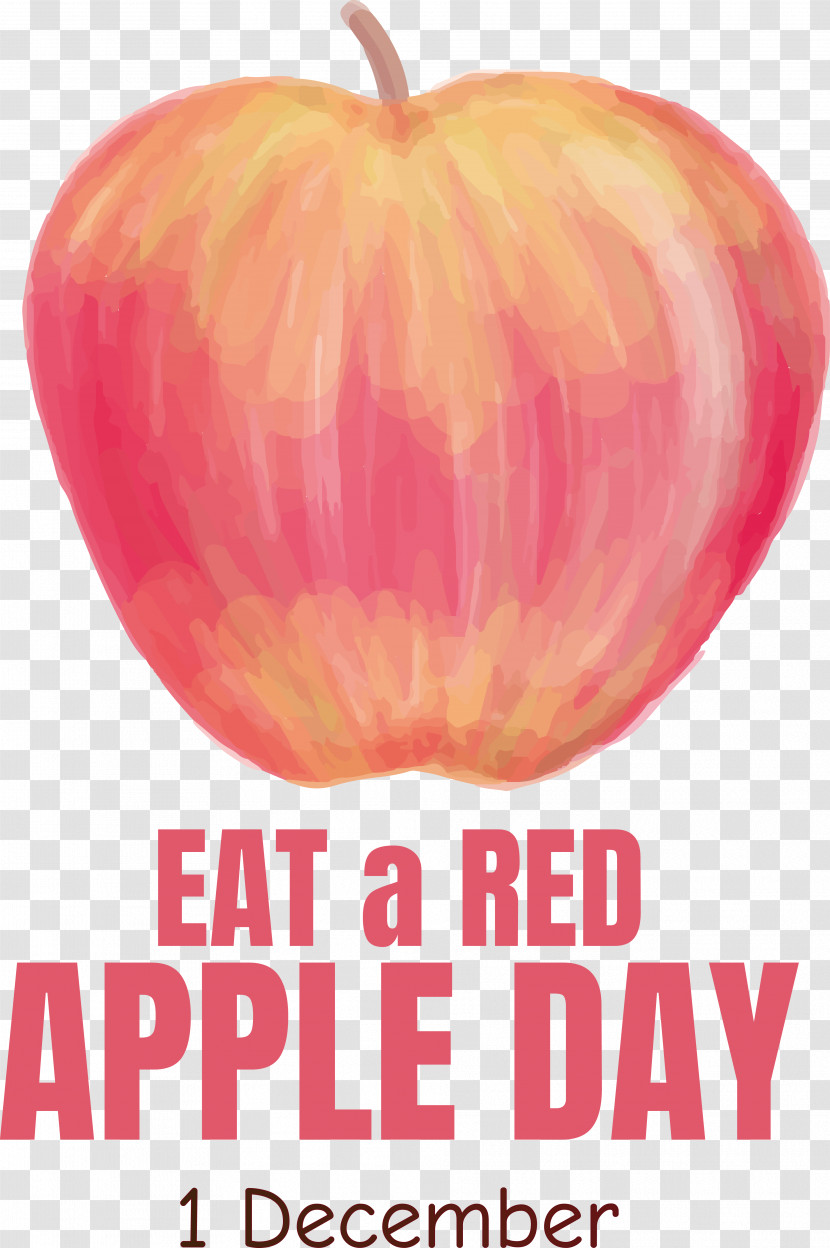 Eat A Red Apple Day Red Apple Fruit Transparent PNG