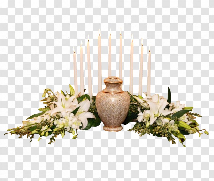 Floral Design Memorial Aldakuntza Flower Cross - Cut Flowers - Vase Transparent PNG