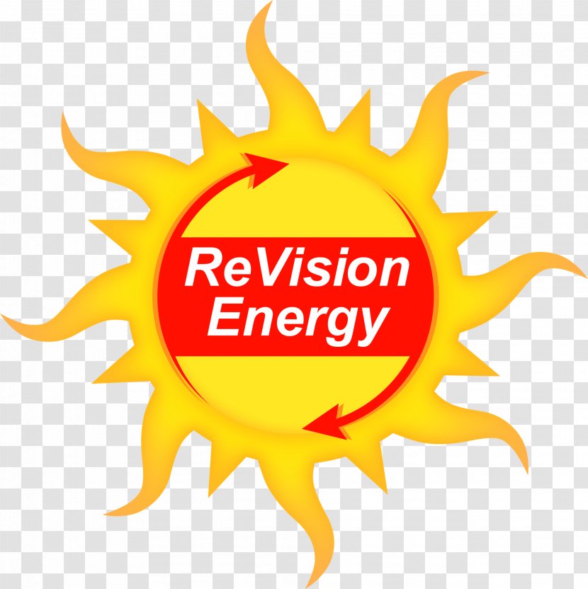 ReVision Energy Solar Power Renewable - Text Transparent PNG