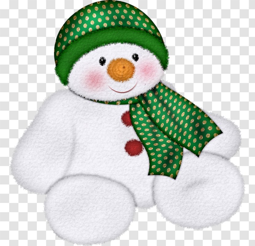 Santa Claus Christmas Card Snowman Clip Art - Lights - Green Hat Transparent PNG