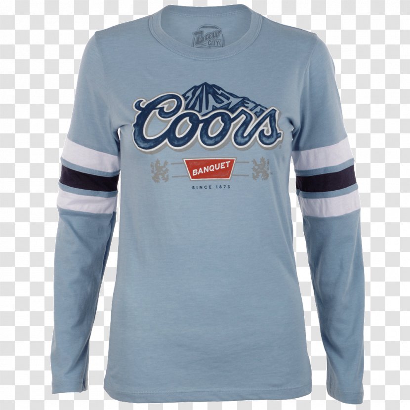 Long-sleeved T-shirt Coors Brewing Company Logo Transparent PNG