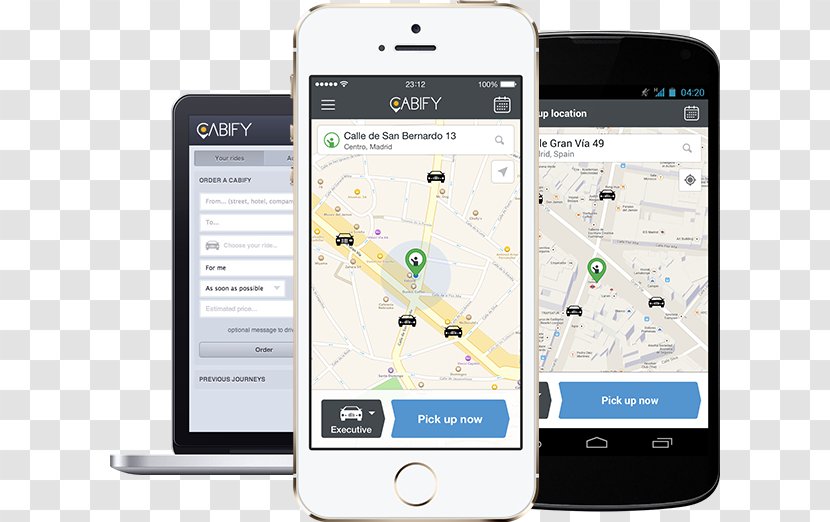 Cabify Lite Taxi Mobile Phones - Multimedia Transparent PNG