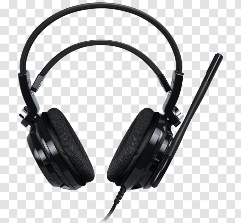 Headphones Roccat Khan Pro Gaming Headset ROC-14 7.1 Surround Sound Aimo Transparent PNG