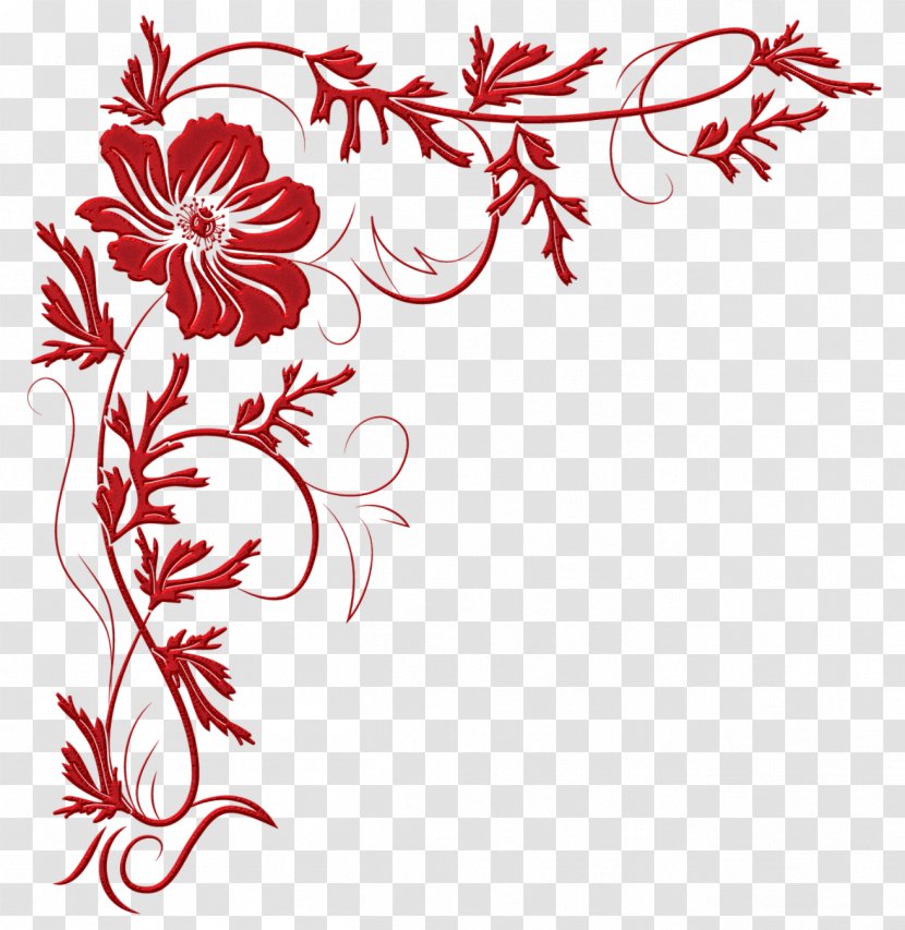 Floral Design Drawing Clip Art - Black And White - Stock Photography Transparent PNG