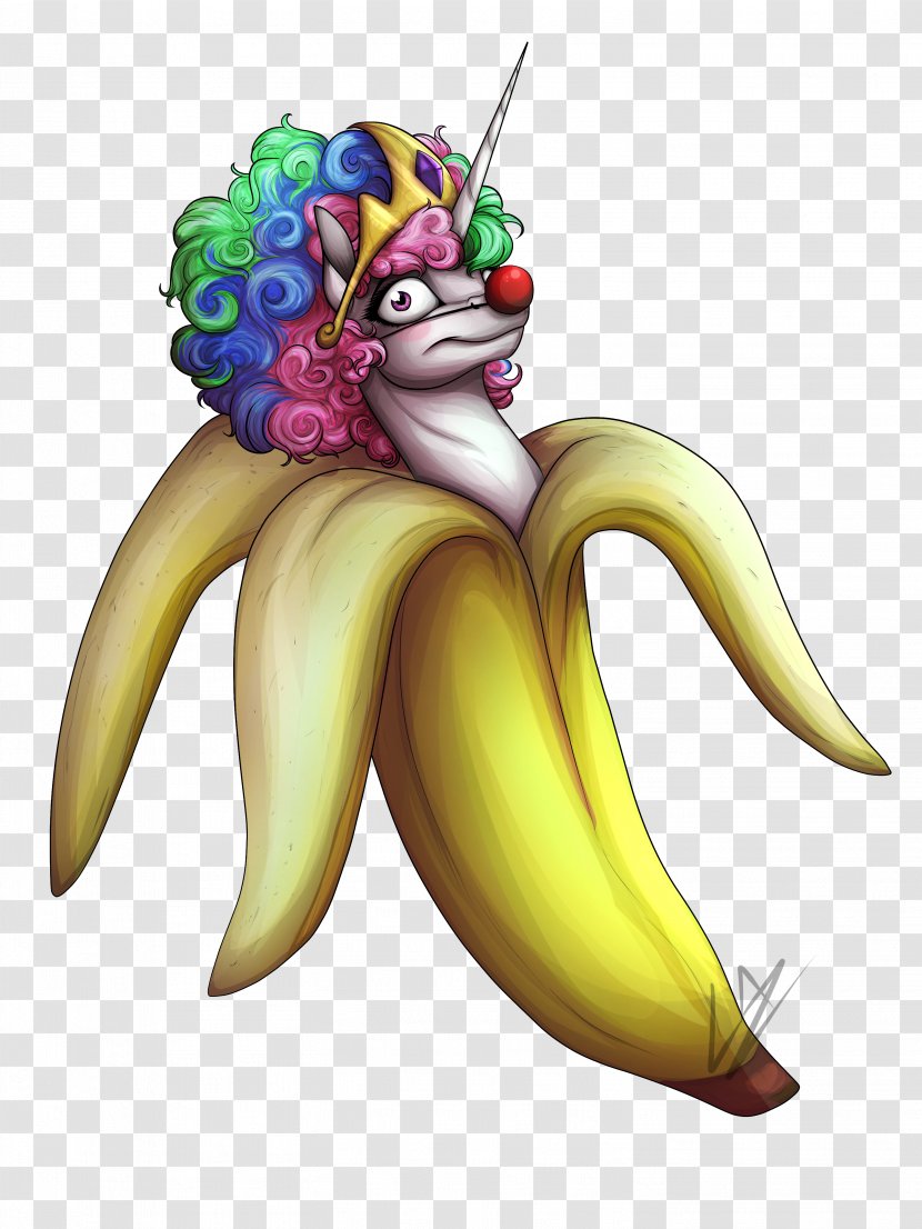 Princess Celestia Banana Clown Drawing - Eye Transparent PNG