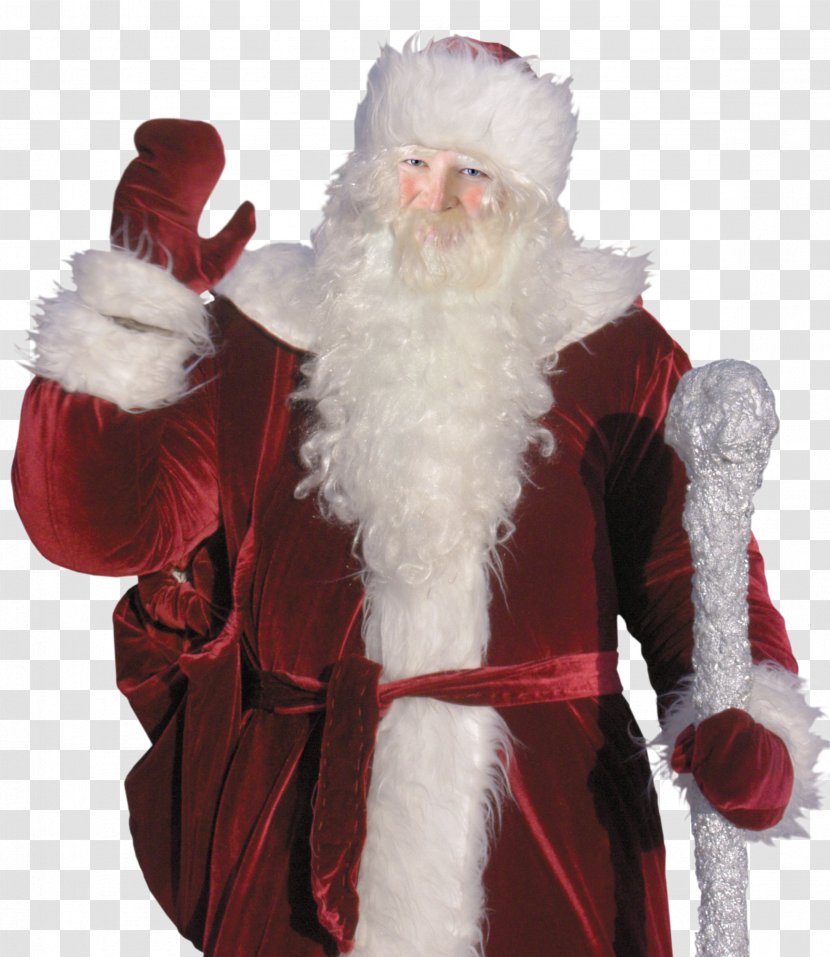 Santa Claus Ded Moroz Snegurochka Costume Christmas - Advent - New Year Transparent PNG