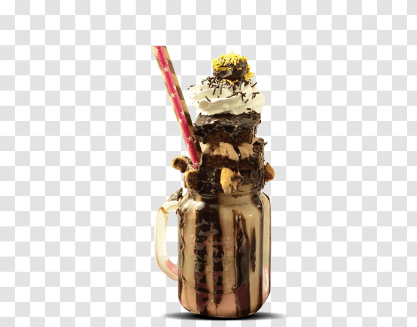 Sundae Milkshake Morellos Cafe Restaurant - Dessert - Oreo Shake Transparent PNG