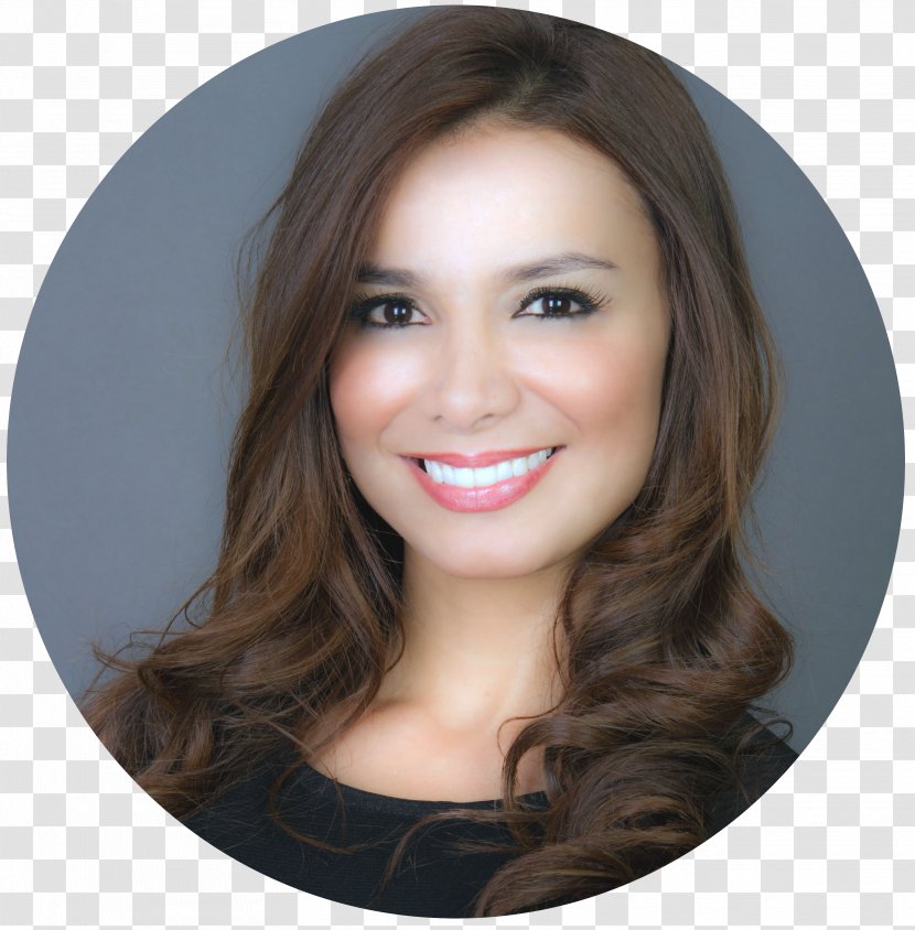 Erika Medina Model Eyebrow Hair Coloring Advertising Transparent PNG