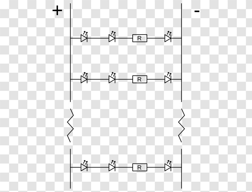 Circuit Diagram Wiring Electrical Wires & Cable Electronic Symbol - White Transparent PNG